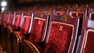 Seats in theatre