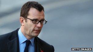 Andy Coulson arrives at court