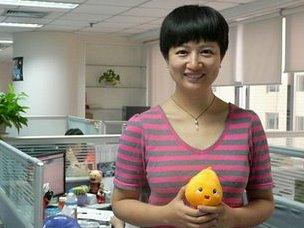 Si Shen in her office