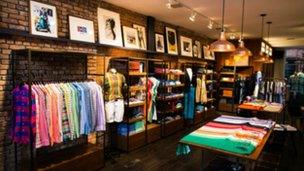 A Bonobos shop in the United States