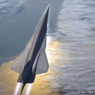 Artist's rendering of SR-72