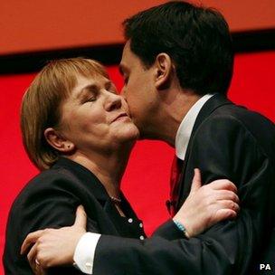 Johann Lamont and Ed Miliband