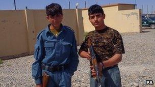 The suspects were photographed on Cpl McCarthy's camera