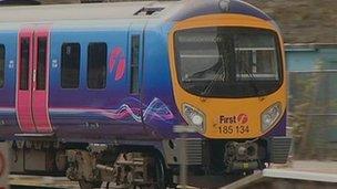 First Transpennine Express train