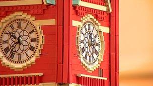 Mr Elsmore got to visit the clock tower at St Pancras station