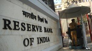 Reserve Bank of India sign