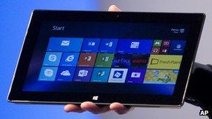 Microsoft's Surface tablet