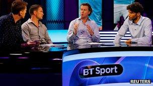 BT sport presenters