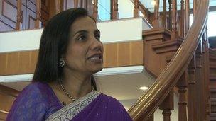 Chanda Kochhar, chief executive of ICICI