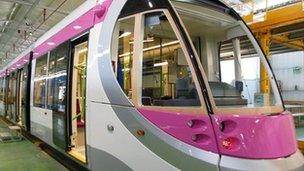 Midland Metro tram