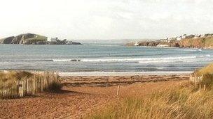 Bantham beach, Devon