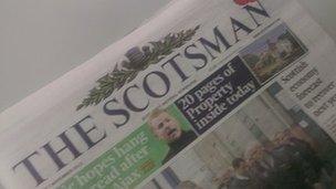 scotsman newspaper