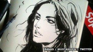 Banks fanart by Mustashrik Mahbub