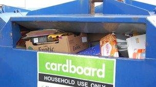 Cardboard recycling