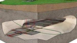 Nuclear waste store plans