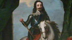 King Charles I by Van Dyck