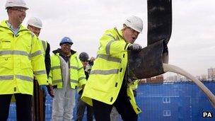 Boris Johnson at Greenwich Square