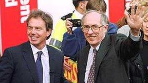 Donald Dewar (right) argued that his 1997 White Paper had a mandate