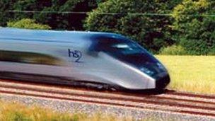 How an HS2 train might look