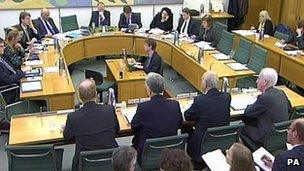 A hearing of the business business select committee