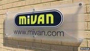 Mivan logo