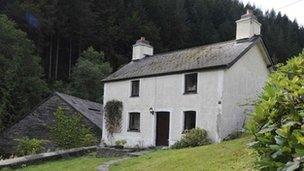 Mark Bridger's cottage