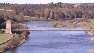 Union Bridge over the River Tweed