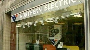 Northern Electric shop