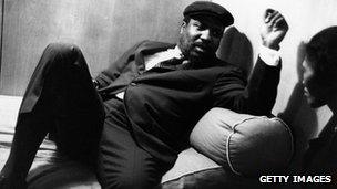 Thelonious Monk, pictured in 1961