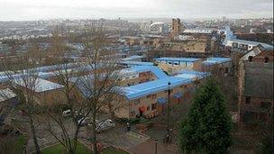 The Byker estate in Newcastle