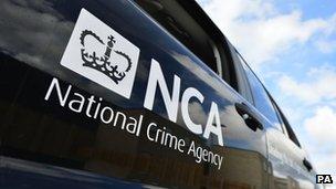 National Crime Agency vehicle