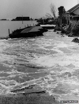 More than 1,000 people lost their lives in the Netherlands during the 1953 flood (Getty Images)