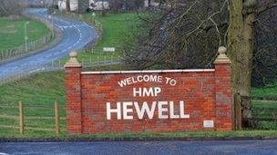 HMP Hewell entrance