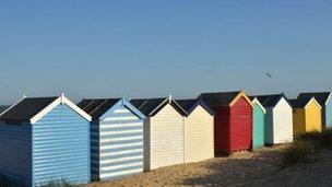 Beach huts