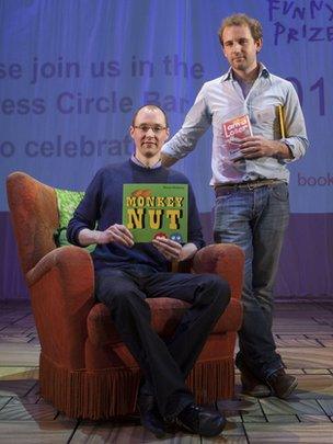 Roald Dahl Funny Prize winners Simon Rickerty and Jim Smith