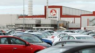 Holden Car factory in Australia