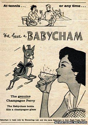 Babycham advert from 1960s