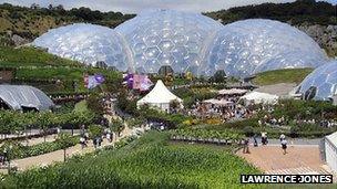 Eden Project Pic: Lawrence Jones