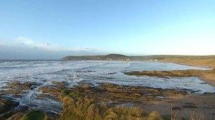 Sea near Croyde