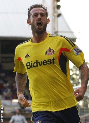 Sunderland and Scotland striker Steven Fletcher