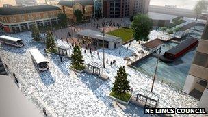 Artist's impression of Riverhead Square