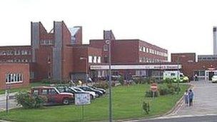 Furness General Hospital which is one of the two hospitals under review by the health inspectors