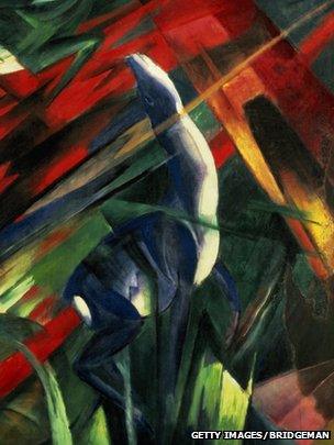 Fate of the Animals, by Franz Marc.