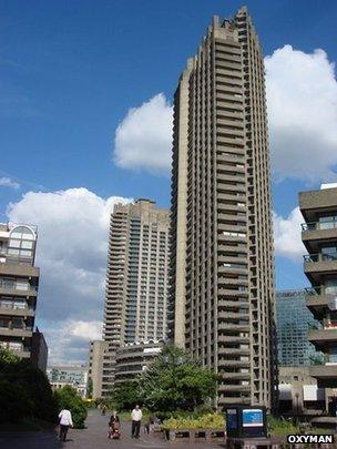 Shakespeare Tower, Barbican