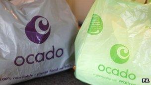 Ocado bags