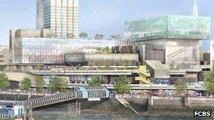 Plan for the Southbank Centre