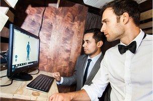 The 3D scanner in Arden Reed's Tailor Truck takes over 3.5million body measurements in a process that lasts a matter of minutes