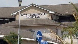 Royal Cornwall Hospital, Treliske, Truro