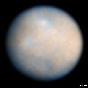 Ceres pictured by Hubble