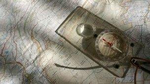 Map and compass